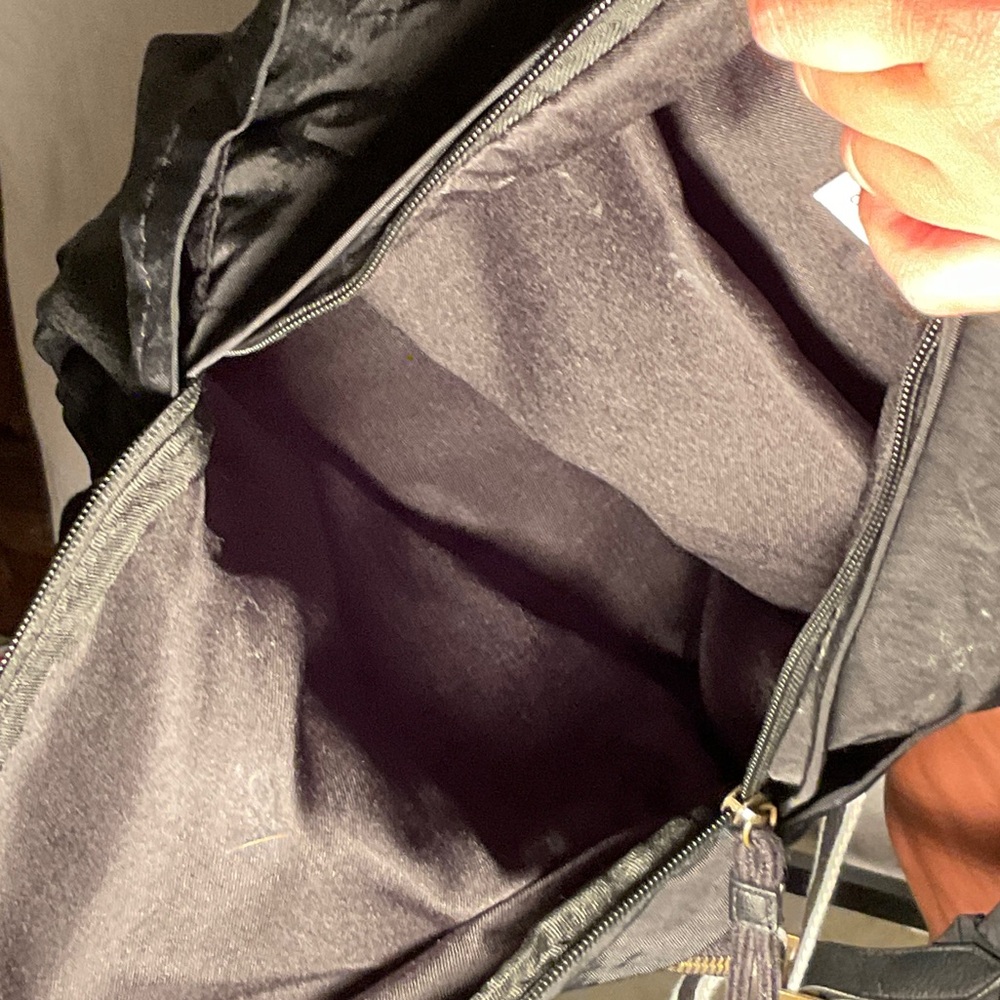 Universal Thread Black Backpack With White Accents - image 5